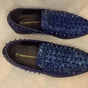 Alberto Fellini Shoes Alberto Fellini Mens Blue Sparko Fashion